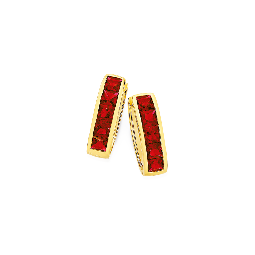 Ruby earrings prouds deals