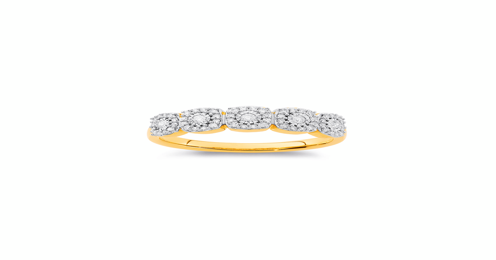 9ct, Diamond Dress Ring | Goldmark (NZ)
