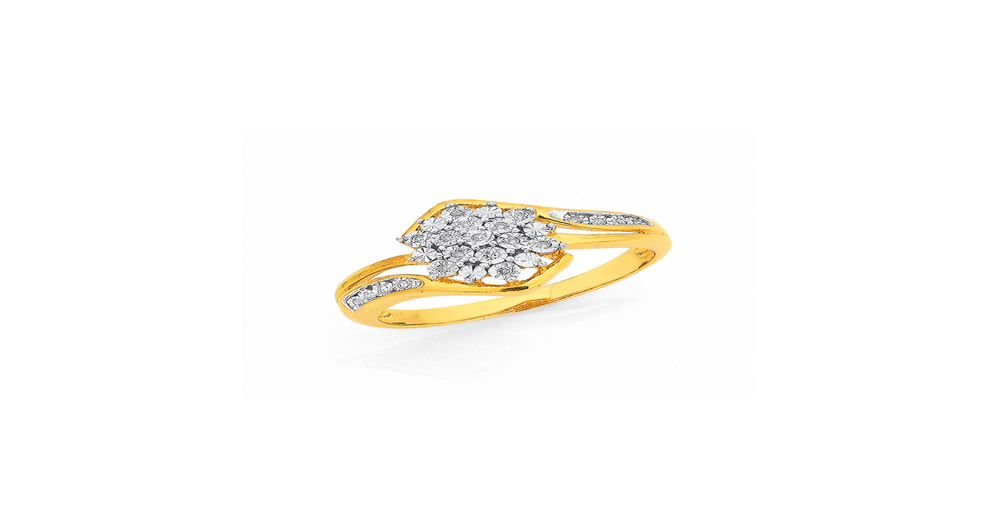 9ct, Diamond Ring | Goldmark (NZ)
