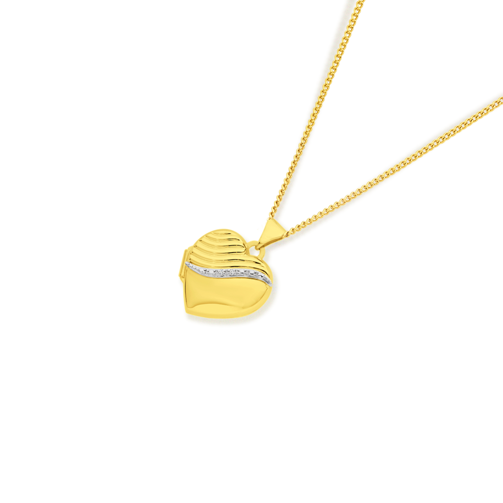 9ct Gold Heart Heart Locket Nz 9ct Yellow Gold Heart Locket Walker Hall