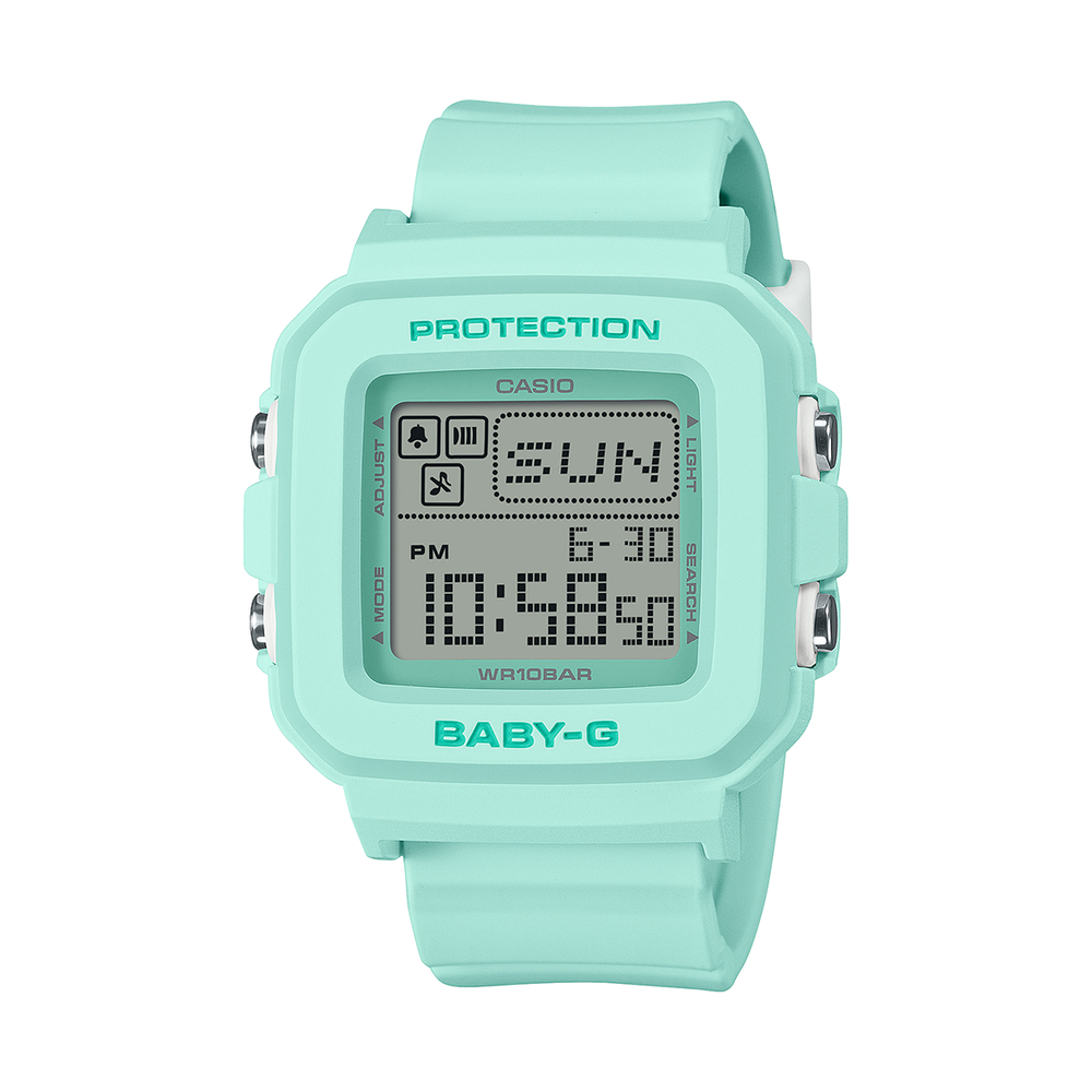 Baby-g Black Square Watch Bgd10-1d in Black | Goldmark (NZ)
