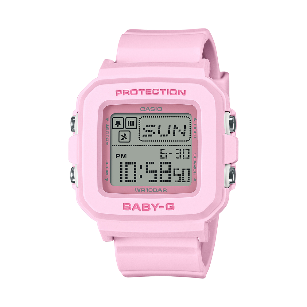 Baby-g Pink Square Watch Bgd10-4d in Pink | Goldmark (NZ)
