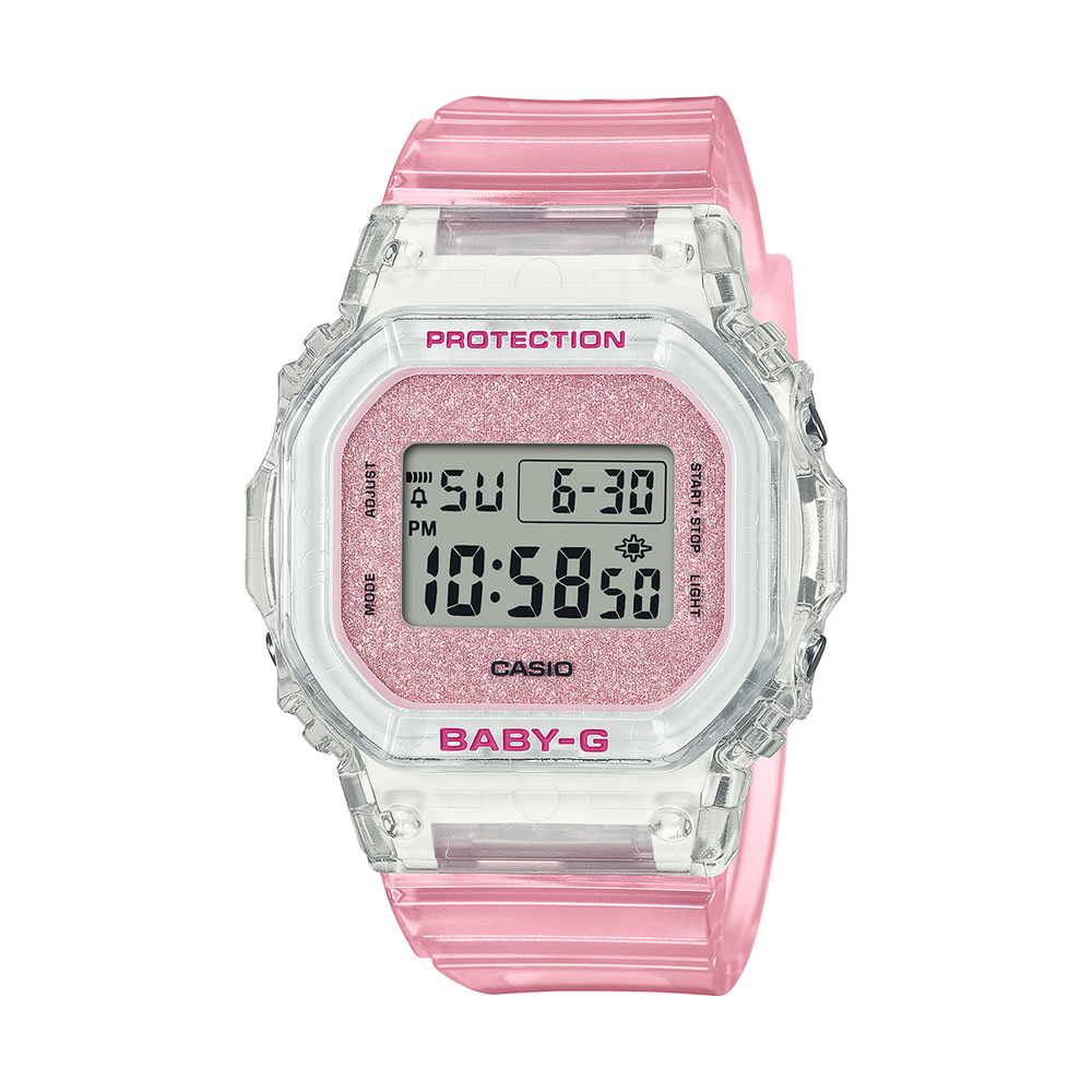 Baby-g Pink Square Watch Bgd10-4d in Pink | Goldmark (NZ)