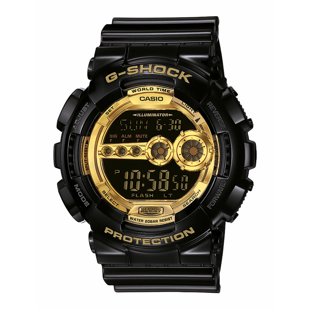 Casio G-shock Watch in Black Goldmark (NZ)