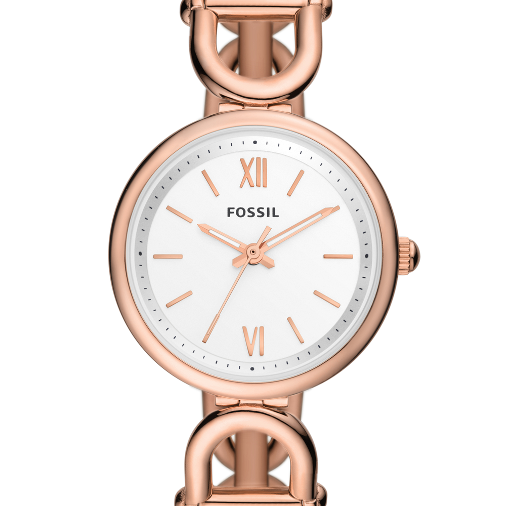 Fossil Carlie Ladies Watch in Rose Goldmark NZ