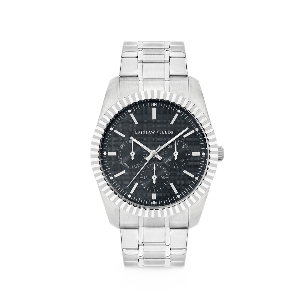 Laidlaw + Leeds Men's Watch 911442v3-c in Silver | Goldmark (NZ)