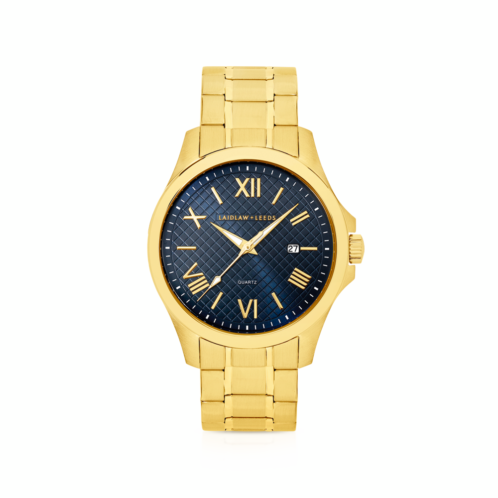 【正規品】LEEDS 02-03  Laidlaw + Leeds Men's Watch 911442v3-c in Silver | Goldmark (NZ)