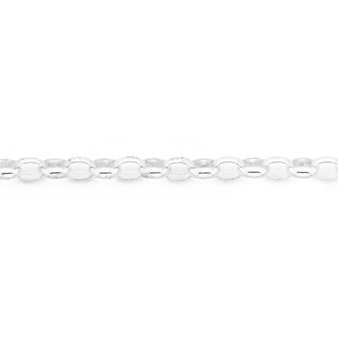 Sterling silver oval belcher bracelet Sterling silver oval belcher bracelet
