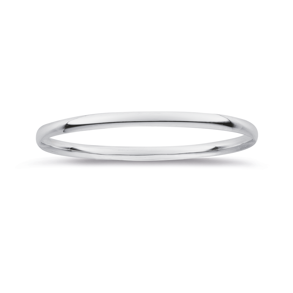 Sterling Silver 50mm Golf Bangle