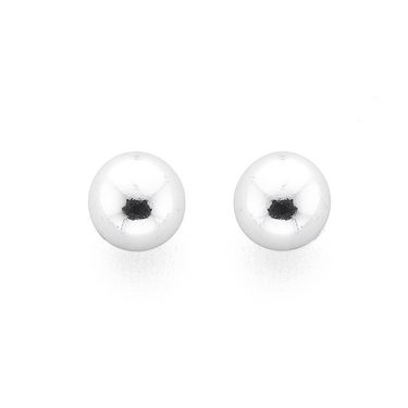 Sterling silver 5mm ball studs Sterling silver 5mm ball studs