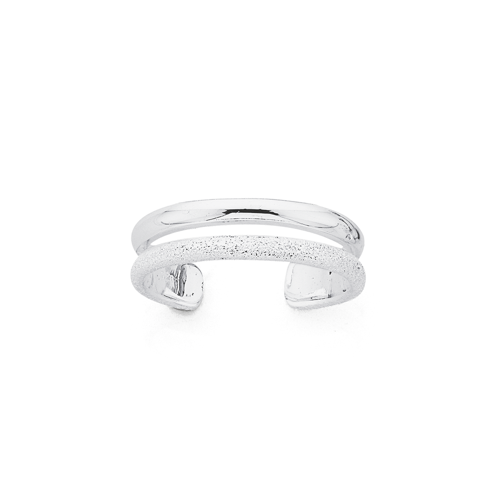 Sterling Silver Dolphin Toe Ring – Free Spirit